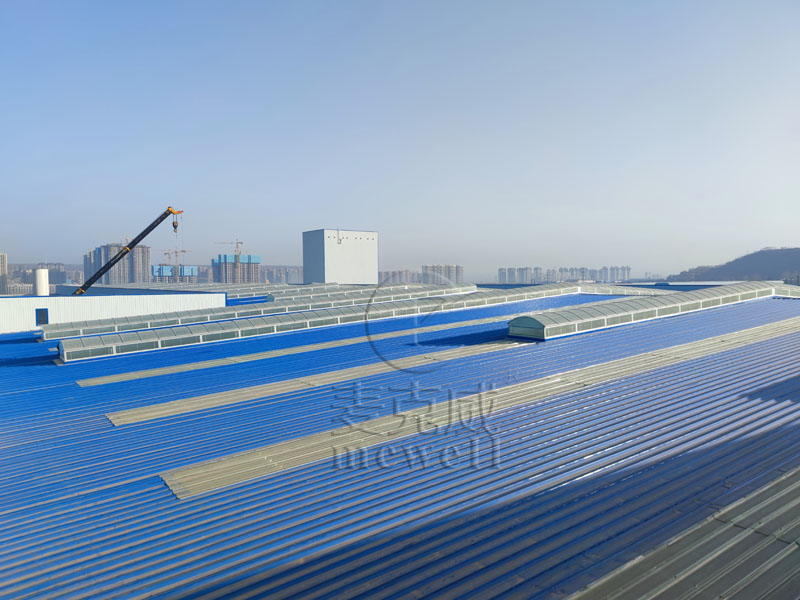 宇航級寬幅鈦合金板材、帶箔材建設項目一板材生產(chǎn)線建設工程(1850mm軋機廠房和設備基礎)-陜西圓拱型采光排煙天窗 宇航級寬幅鈦合金板材、帶箔材建設項目一板材生產(chǎn)線建設工程(1850mm軋機廠房和設備基礎)-陜西圓拱型采光排煙天窗